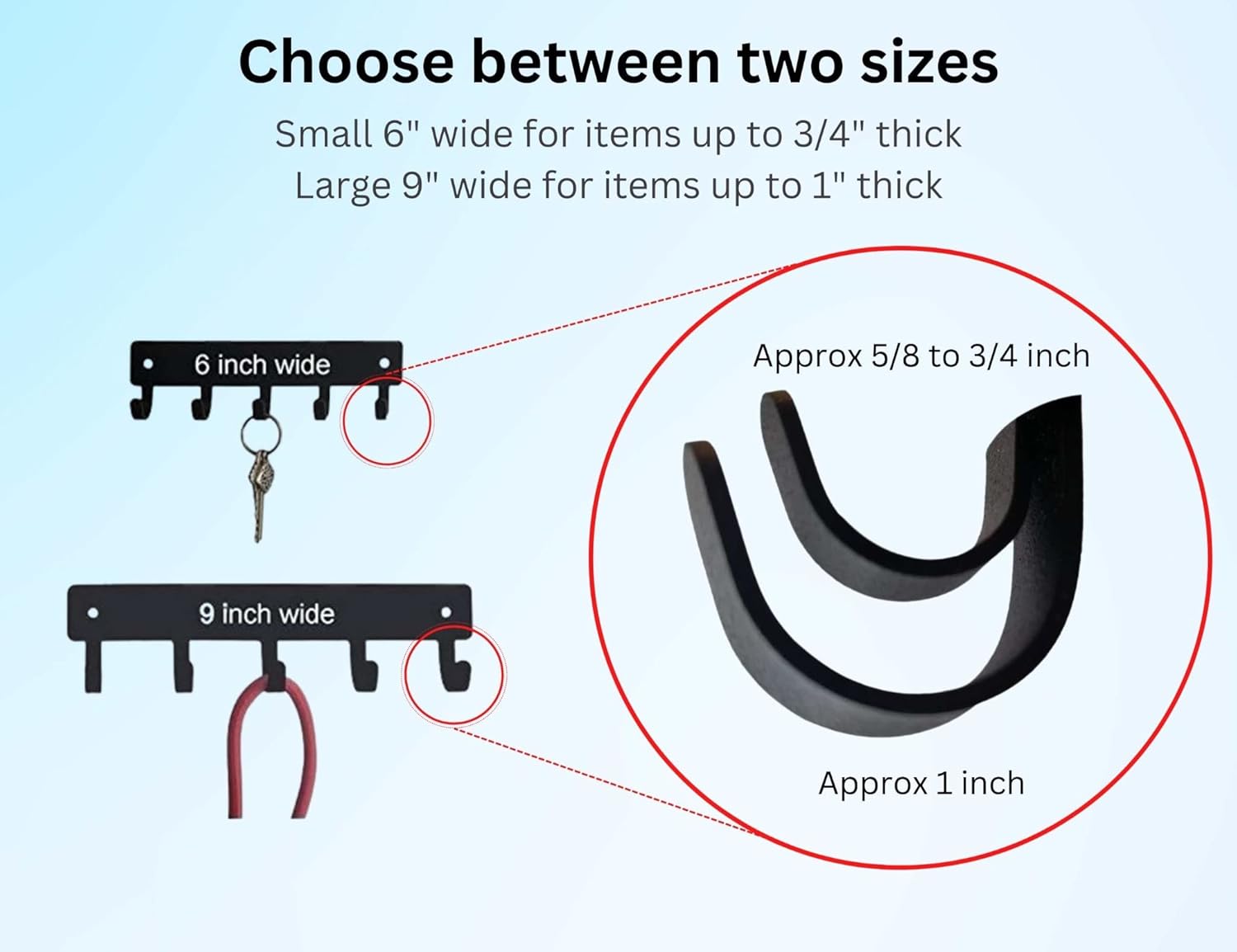 The Metal Peddler The Metal Peddler John 3:16 Bible Key Rack 6 Inch Wide Wall Mounted Made in USA - View 2 of 5