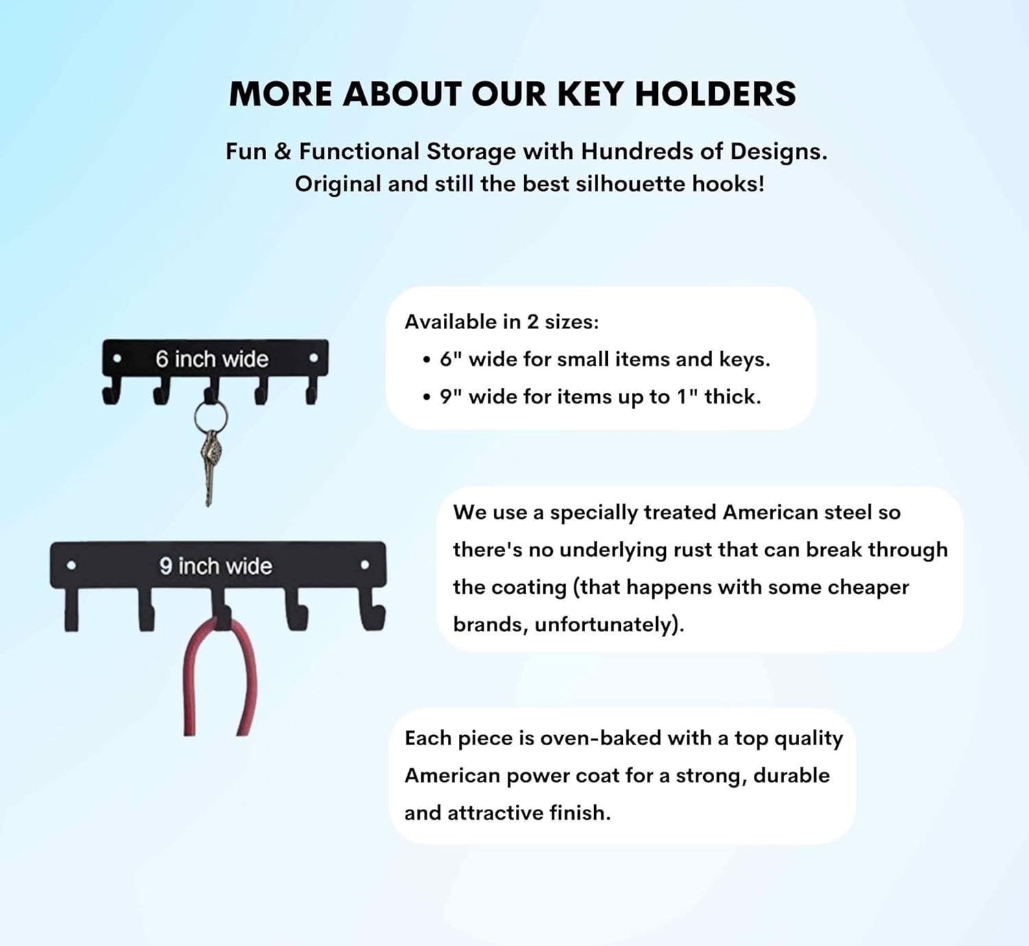 The Metal Peddler The Metal Peddler John 3:16 Bible Key Rack 6 Inch Wide Wall Mounted Made in USA - View 3 of 5