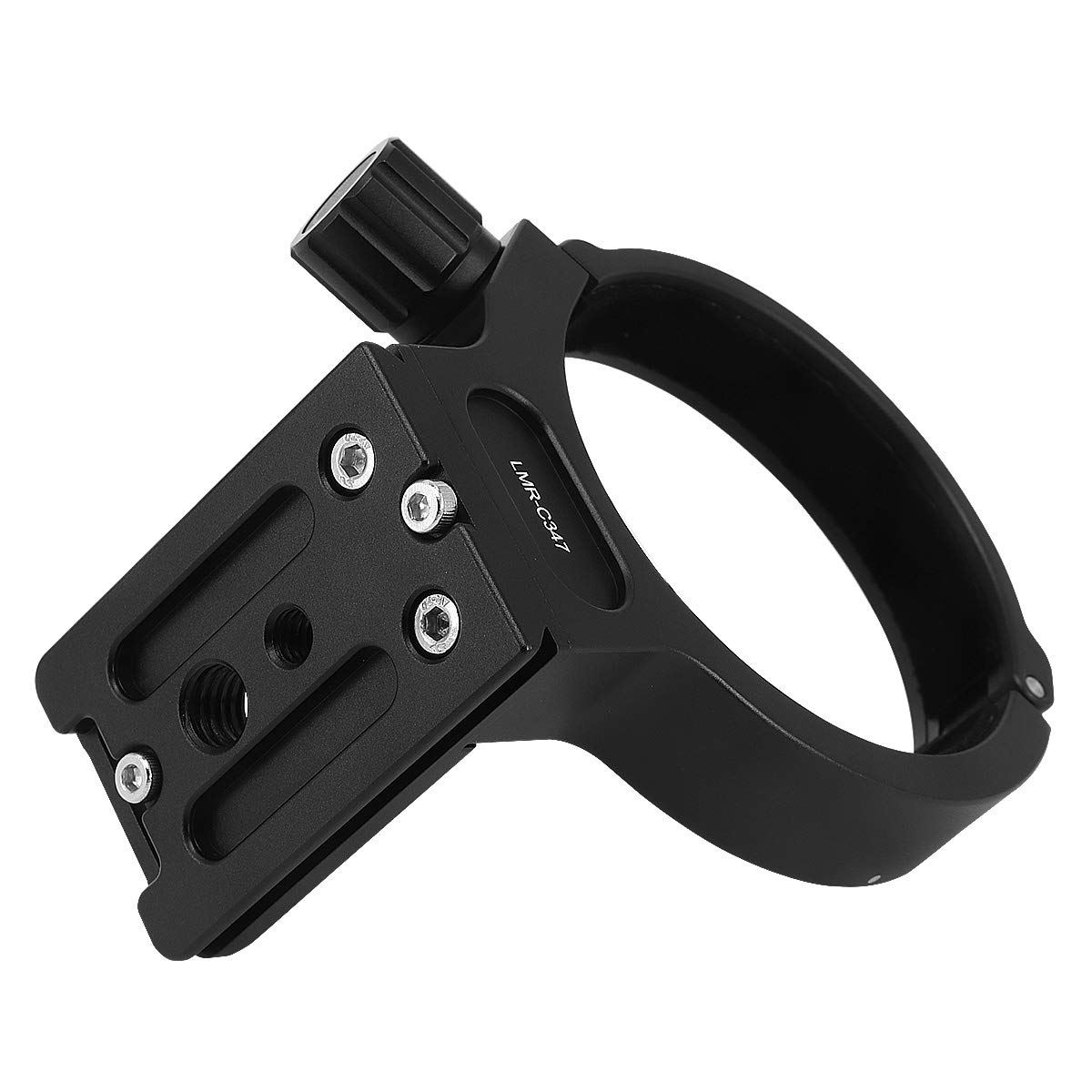 Haoge Haoge LMR-C347 Lens Collar Replacement Foot for Canon EF 300mm 400mm 70-200mm Lenses with Built-in Arca Type Plate - View 6 of 7