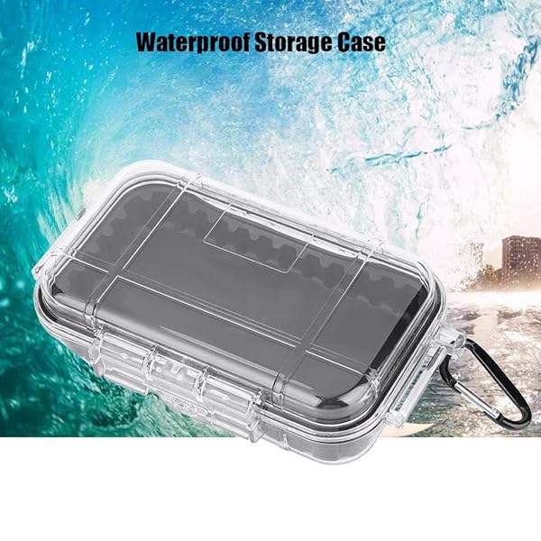 Fishlor Shockproof Waterproof Storage Case for Outdoor Use Airtight Transparent Carry Box Container - View 7 of 10