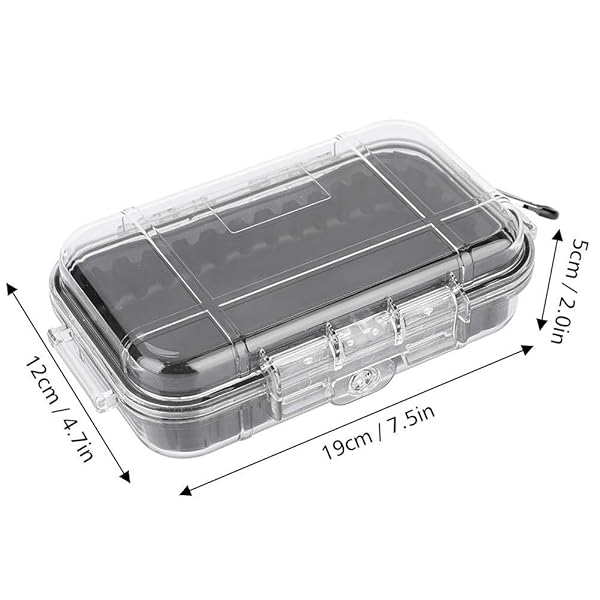 Fishlor Shockproof Waterproof Storage Case for Outdoor Use Airtight Transparent Carry Box Container - View 10 of 10