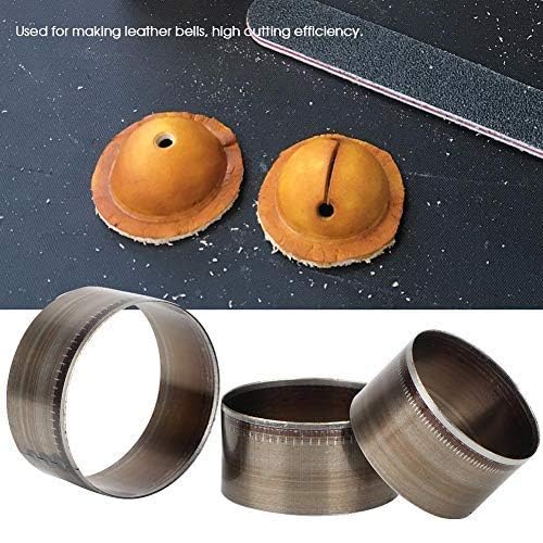 Marhynchus 7pcs Leather Round Hole Punch Set - 20mm to 45mm Cutting Dies for Perfect Holes - View 6 of 8