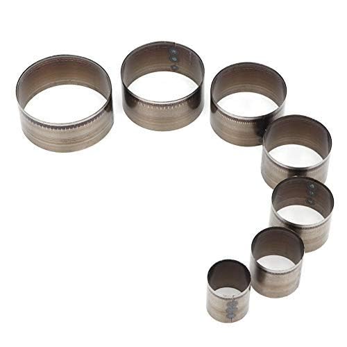 Marhynchus 7pcs Leather Round Hole Punch Set - 20mm to 45mm Cutting Dies for Perfect Holes - View 8 of 8