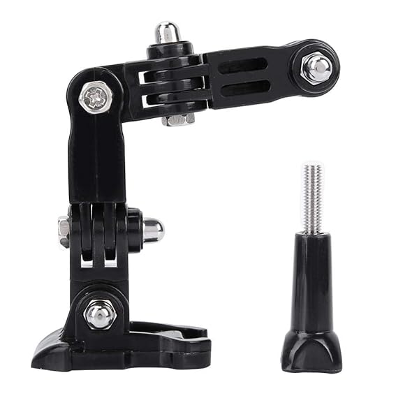 Serounder Adjustable Helmet Mount Arm for GoPro & Xiaoyi - Curved Adhesive Bracket for Sports Cameras - View 8 of 8
