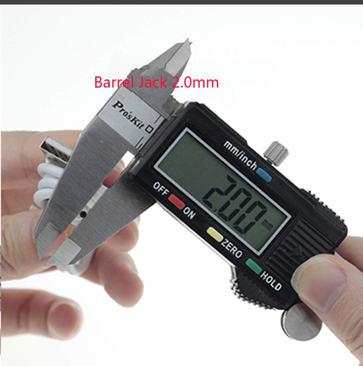 BabyValley DC Charger for Stylus Pen HyperGear H2O SoundBot SB510 Shower Speaker 2.0mm USB Charging Cable for Mini S530 NENRENT S570 Q13 White - View 6 of 6