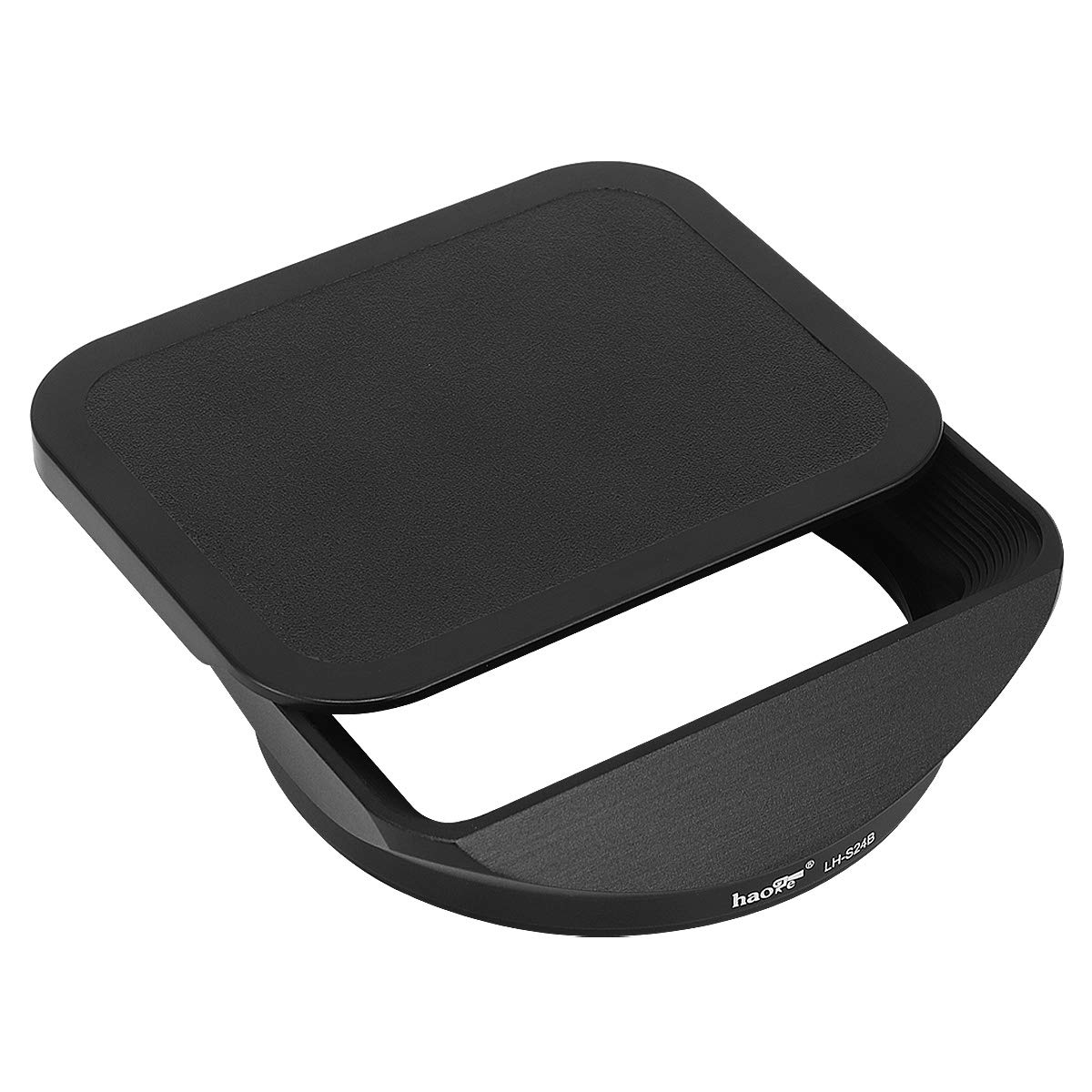 Haoge Haoge LH-S24B Bayonet Square Metal Lens Hood Shade for Sony FE 24mm F1.4 GM Wide Angle Prime Lens - View 3 of 7