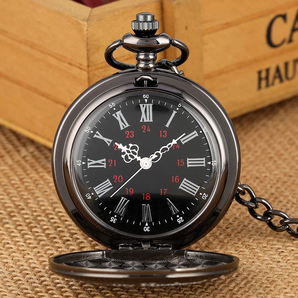 Udaney Udaney My Husband Pocket Watch Gifts for Him Birthday Graduation Present Engraved Pocket Watch for Men Best Gifts from Wife - View 2 of 6