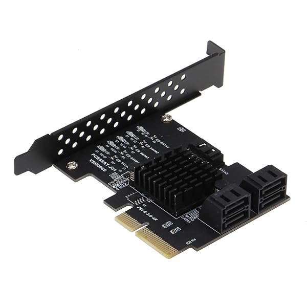 Sedna Sedna PCIe 2 x Gen III to 5 x SATA 6G Adapter Card with Software RAID Support for Enhanced Storage Solutions - View 3 of 4