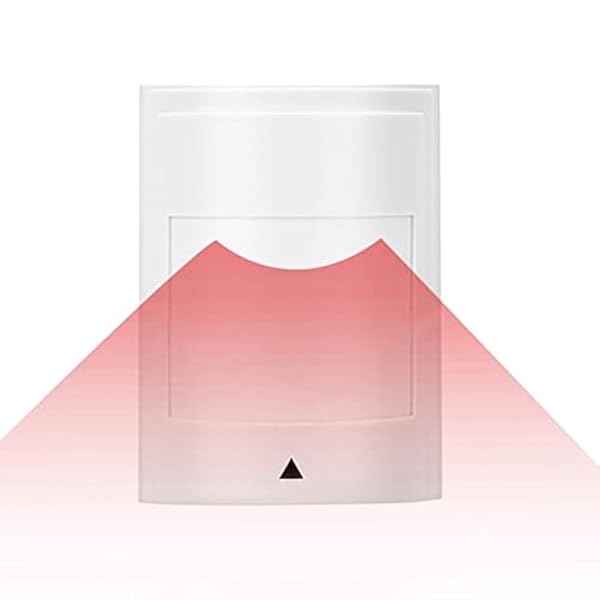 Dioche Wired Motion Sensor Alarm Dual PIR Detector Security System for Home and Business