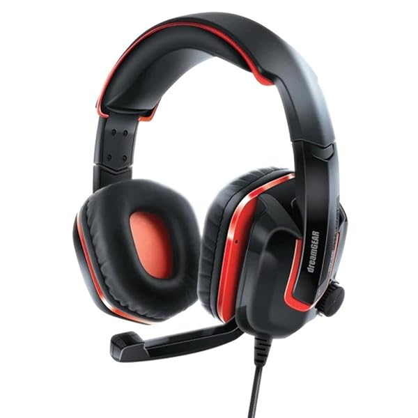 dreamGEAR dreamGEAR Grx-440 Wired Gaming Headset for Nintendo Switch, PS4, Xbox One & PC - Black/Red
