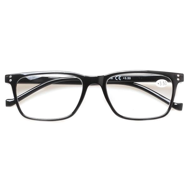 JOSCHOO JOSCHOO 5 Pack Comfortable Reading Glasses for Men and Women with Spring Hinges in Black and Tortoise Medium 1.0 - View 6 of 7