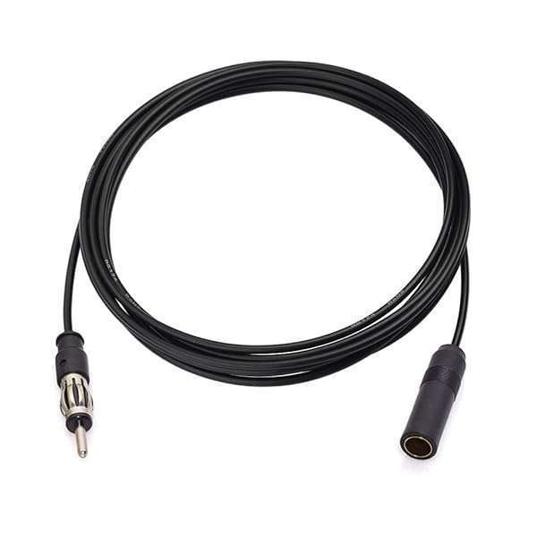 BINGFU 6.5ft Bingfu Car Radio Antenna Extension Cable - FM/AM DIN Plug Coaxial for Vehicle Stereo & Truck - View 2 of 6