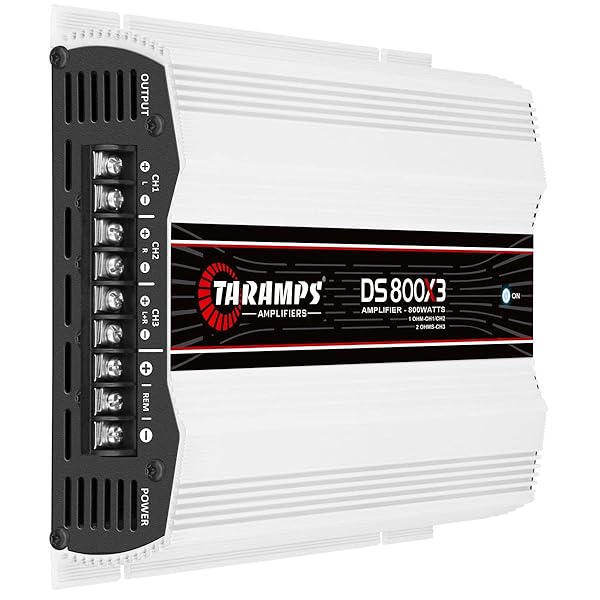 Taramp's Taramps DS 800x3 1 Ohm 800 Watts High Performance Car Amplifier for Powerful Sound - View 2 of 5