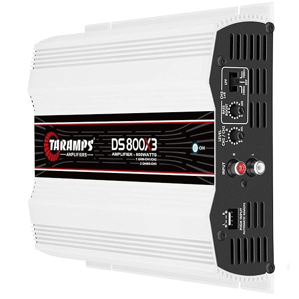 Taramp's Taramps DS 800x3 1 Ohm 800 Watts High Performance Car Amplifier for Powerful Sound - View 3 of 5