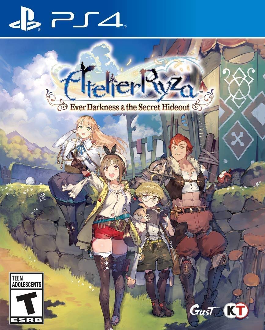 KT Atelier Ryza Ever Darkness and The Secret Hideout for PlayStation 4 Best RPG Adventure Game