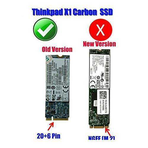 xiwai Xiwai USB-C to 20+6Pin Enclosure for ThinkPad X1 Carbon SATA SSD - Fast & Reliable Storage Solution - View 11 of 11