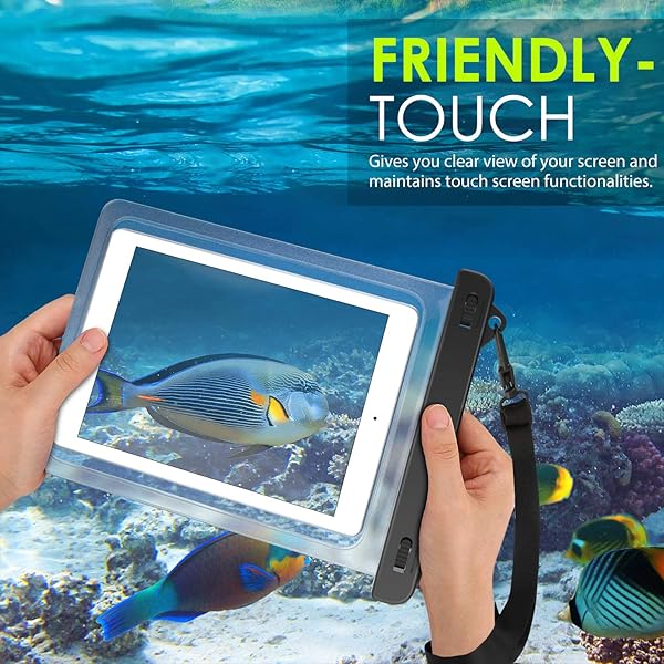 MoKo MoKo Waterproof Tablet Case Dry Bag for iPad Pro Air Samsung Tab Up to 12 Inches Compatible with Multiple Models - View 2 of 6