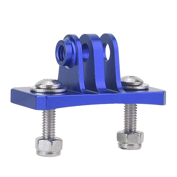 Skydiving Helmet Mount Adapter for GoPro Hero 7 6 5 4 SJCAM XiaoYi DJI OSMO Action Cameras Blue