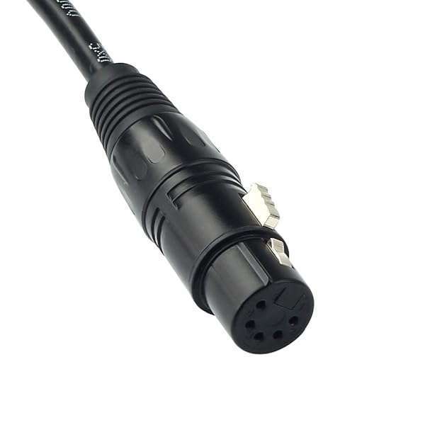 SiYear SiYear DMX-512 XLR 5 Pin Male to Female Lighting Cable - 1.5M/5FT for Professional DMX Lighting - View 4 of 9