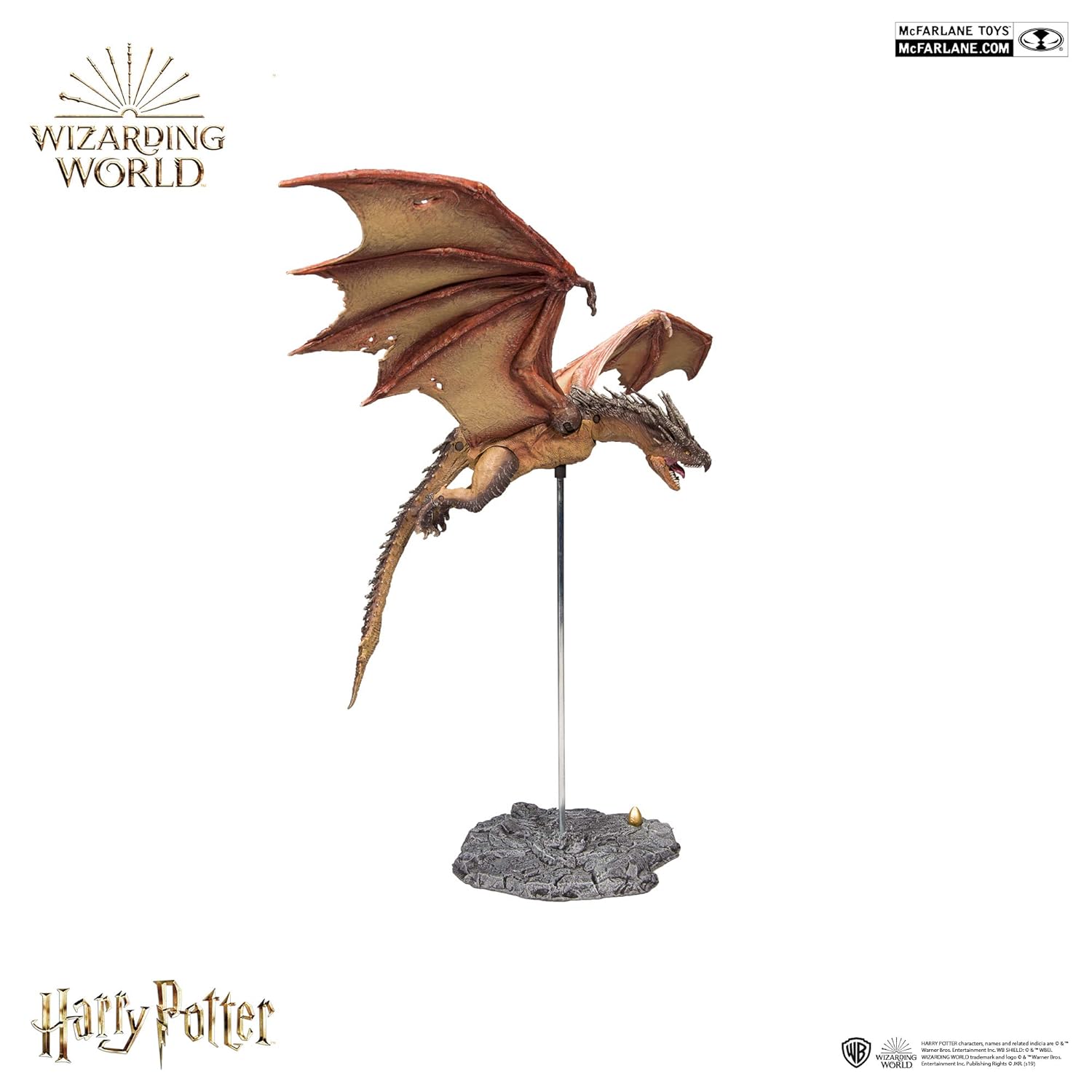 McFarlane Toys McFarlane Toys Harry Potter Hungarian Horntail Deluxe Box Collectible Figure for Fans and Collectors - View 3 of 5