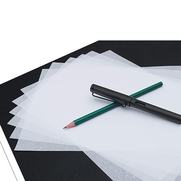 STOBOK STOBOK 500 Sheets Tracing Paper - Translucent Sketching & Printable Paper for Comic & Animation - 18x26cm (White) - View 7 of 10