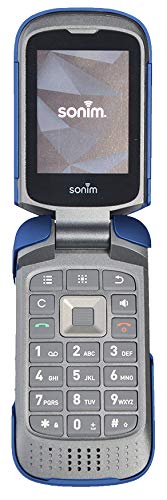 Nakedcellphone Sonim XP3 Case with Clip & Holster - Cobalt Blue Protective Snap-On Cover for XP3800 Flip Phone - View 9 of 9