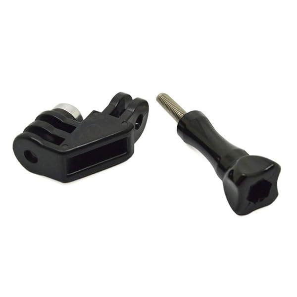 Vodafor 90 Degree Direction Adapter Elbow Mount with Thumb Screw for GoPro Hero 7 6 5 Black 4 Session 4 Silver 3 Plus YI Campark AKASO SJCAM DJI Osmo Action Cameras - View 4 of 7