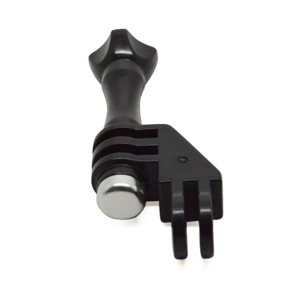 90 Degree Direction Adapter Elbow Mount with Thumb Screw for GoPro Hero 7 6 5 Black 4 Session 4 Silver 3 Plus YI Campark AKASO SJCAM DJI Osmo Action Cameras
