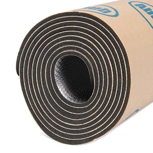 Abahub "Abahub 236 Mil Car Sound Deadener & Heat Shield Insulation Pad - 59"x39" Automotive Soundproofing Mat"