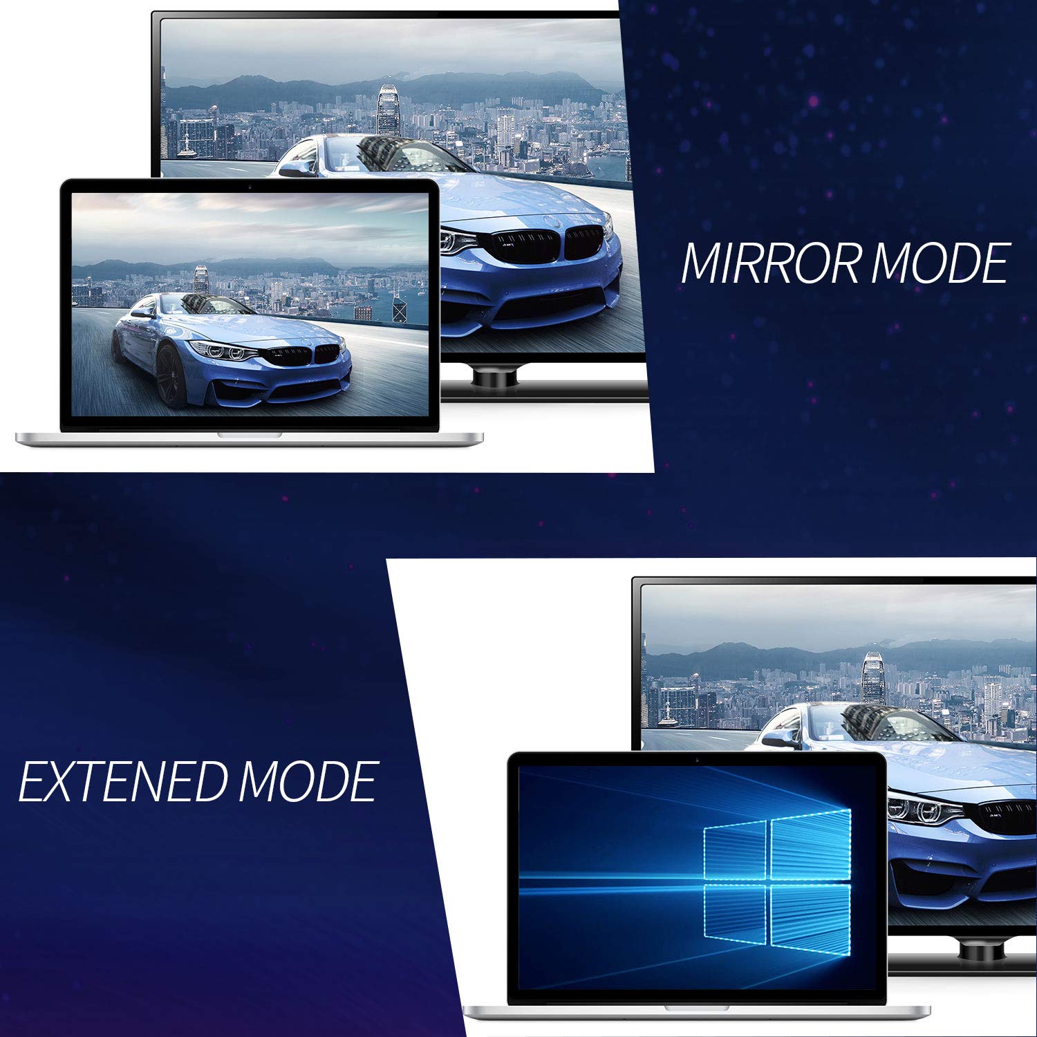 USB C to Mini DisplayPort Adapter 4K 60Hz for MacBook Air Pro Galaxy S8 S21 and More USB Type C Devices Grey - View 6 of 7