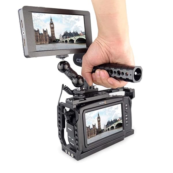MAGICRIG MagicRig BMPCC 4K/6K Cage with Top Handle: Perfect Mount for Microphone, Monitor & LED Light - View 7 of 7