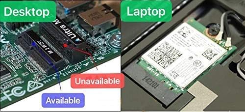 HighZer0 Electronics HighZer0 AX200NGW WiFi 6 Adapter: Dual Band 2.4GHz 574Mbps & 5GHz 2.4Gbps, Bluetooth 5.0 Support - View 4 of 4