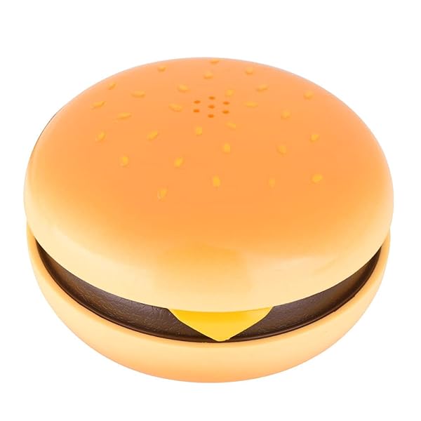 Sanpyl Emulational Hamburger Telephone Wired Landline Novel Phone with Voice Frequency Dialing and Last Number Redial Feature - View 7 of 9