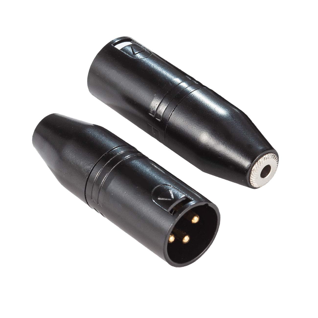 Ancable Ancable 3.5mm to XLR Adapter 2-Pack: Mini-Jack Female to 3-Pin Male for Camcorders & Mixers
