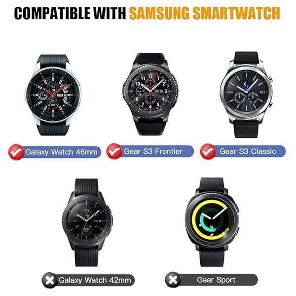 MoKo MoKo Bezel Ring for Samsung Gear S3 & Galaxy Watch 46mm - Anti-Scratch Stainless Steel Protector - View 3 of 8