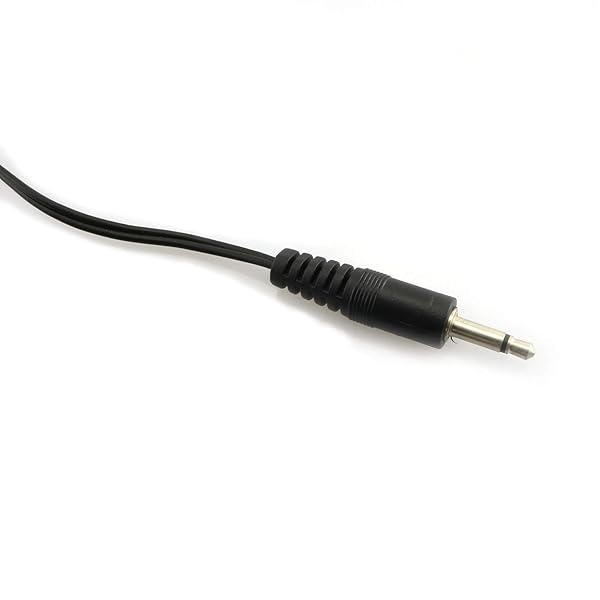 RuiLing RuiLing 1 Pack 3.5mm IR Infrared Remote Control Receiver Extension Cord Cable 1m for Easy Connectivity - View 2 of 4