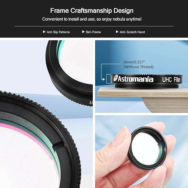 Astromania "Astromania 1.25" UHC Filter: Enhance Views of Orion, Lagoon & Swan Nebulae" - View 4 of 9