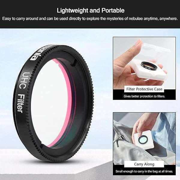 Astromania "Astromania 1.25" UHC Filter: Enhance Views of Orion, Lagoon & Swan Nebulae" - View 7 of 9