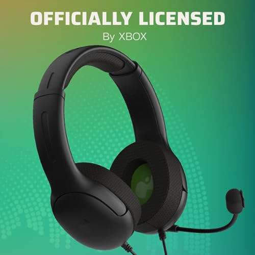PDP Buy PDP Gaming AIRLITE Xbox Headset - Noise-Cancelling, Lightweight, Wired for Xbox Series X|S, Xbox One & PC - View 5 of 7