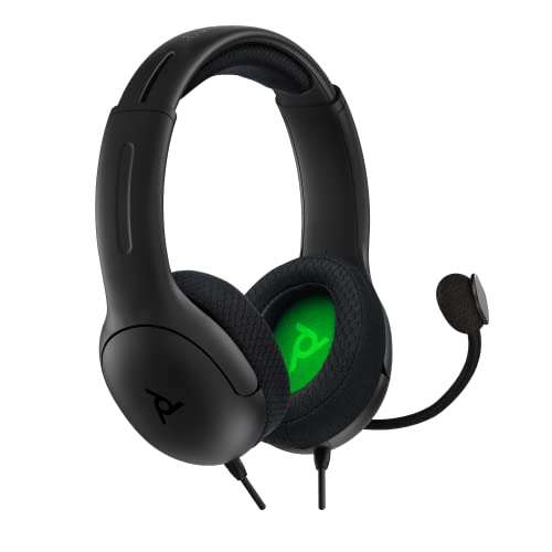 PDP Buy PDP Gaming AIRLITE Xbox Headset - Noise-Cancelling, Lightweight, Wired for Xbox Series X|S, Xbox One & PC - View 6 of 7