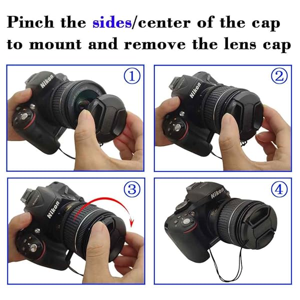 ULBTER ULBTER 49mm Lens Cap Cover for Sony E-Mount Lenses - Compatible with Alpha a6600, a6500, a6400 & More - View 7 of 7