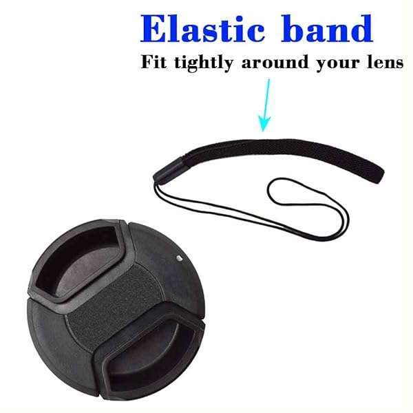 ULBTER ULBTER 55mm Lens Cap Cover for Sony E-Mount FE 28-70mm - 2 Pack for Alpha A7 Series Cameras - View 6 of 8