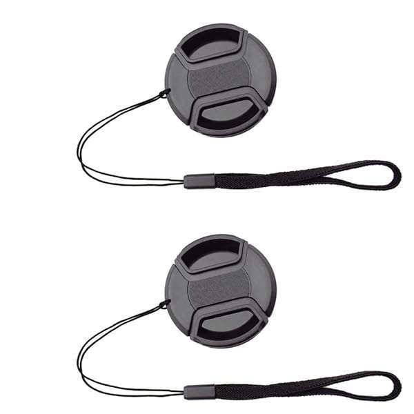 ULBTER ULBTER 55mm Lens Cap Cover for Sony E-Mount FE 28-70mm - 2 Pack for Alpha A7 Series Cameras - View 2 of 8