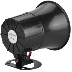 Dioche Wired Electric Siren Horn 110dB for Indoor Outdoor Security Protection System with Bracket DC 12V Loud Alarm - View 10 of 10