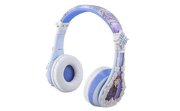 eKids eKids Disney Frozen 2 Bluetooth Headphones: Safe, Adjustable & Perfect for Kids - Anna & Elsa Fans!