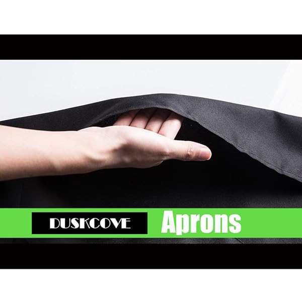 DUSKCOVE DUSKCOVE 8 PCS Plain Bib Aprons Bulk Mixed Color with 2 Pockets for Kitchen Cooking Restaurant BBQ and Crafting - View 7 of 7