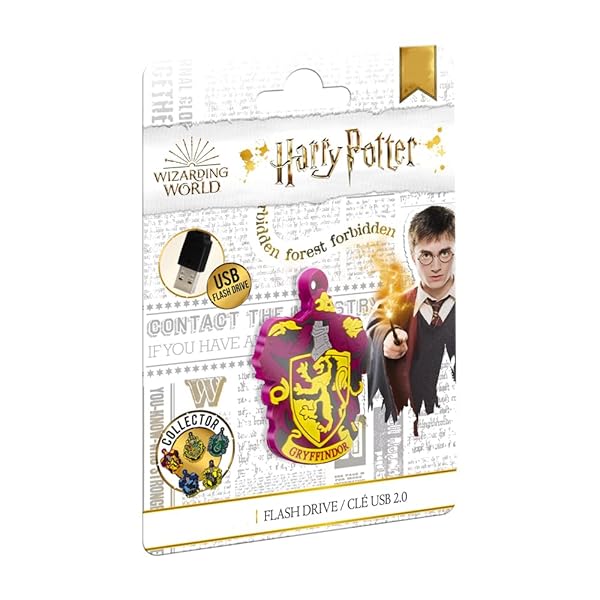 Emtec EMTEC 16GB Gryffindor USB 2.0 Flash Drive - M730 License Collection for Fans - View 3 of 4