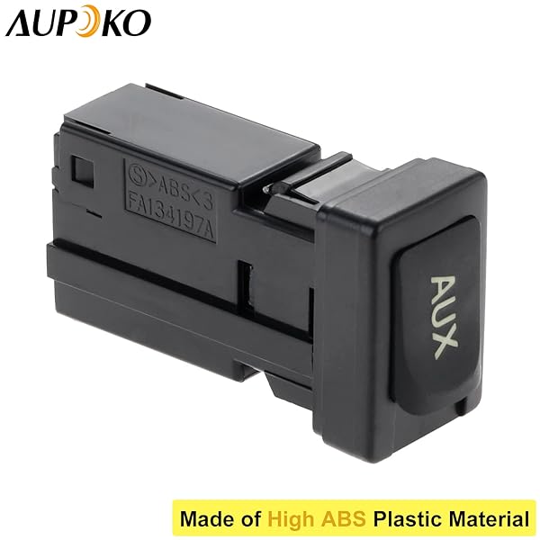 Aupoko Aupoko 86190-02020 Aux Port Adapter for Toyota Camry Matrix Venza Highlander Auxiliary Stereo Input Jack Assembly - View 5 of 7