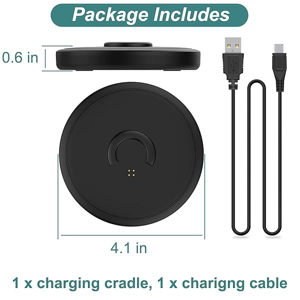 Kissmart Charger for Bose Soundlink Revolve and Revolve Plus Series II with USB Cable Charging Cradle Dock for Portable Speaker - View 7 of 7