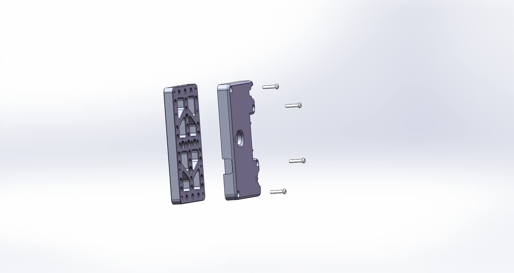 CAMVATE Battery Cheese Plate 360 Swivel 15mm Rod Clamp for Anton Bauer Gold Mount Power Adapter Not Compatible V-Lock 2194 - View 4 of 6